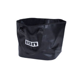ION Changing Bucket 2026, schwarzer Wechseleimer aus Kunststoff mit Griffen, Frontansicht