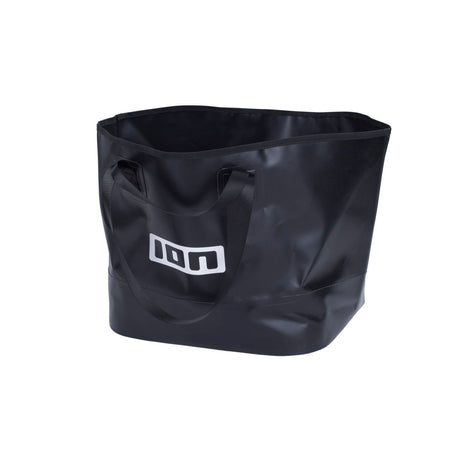 ION Changing Bucket 2026, schwarzer Wechseleimer aus Kunststoff mit Griffen, Frontansicht