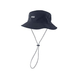 ION Bucket Surf Hat 2024 in Dunkelblau mit Kinnriemen, Frontalansicht