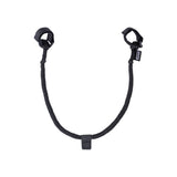ION Wing Harness Line Elastic 2026, schwarze elastische Verbindungsleine mit Ringen, Produktansicht