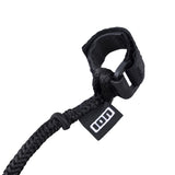 ION Wing Harness Line Elastic 2026 schwarze Trapezleine mit geflochtenem elastischem Seil und Schlaufe
