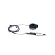 ION Wing Leash Core Extended Wrist 2024 schwarze Sicherheitsleine mit Handgelenkmanschette und Sicherungskabel, Draufsicht