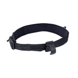 ION Wing Hip Belt 2026 schwarzer Neopren-Hüftgurt mit Kunststoffschnallen, Frontalansicht
