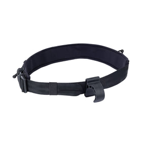 ION Wing Hip Belt 2026 schwarzer Neopren-Hüftgurt mit Kunststoffschnallen, Frontalansicht