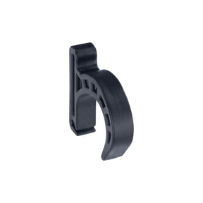 ION Hook Wing Slim 2026 Trapez-Verbindungshaken aus schwarzem Kunststoff, Seitenansicht