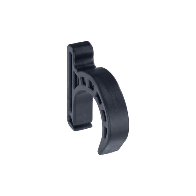 ION Hook Wing Slim 2026 Trapez-Verbindungshaken aus schwarzem Kunststoff, Seitenansicht