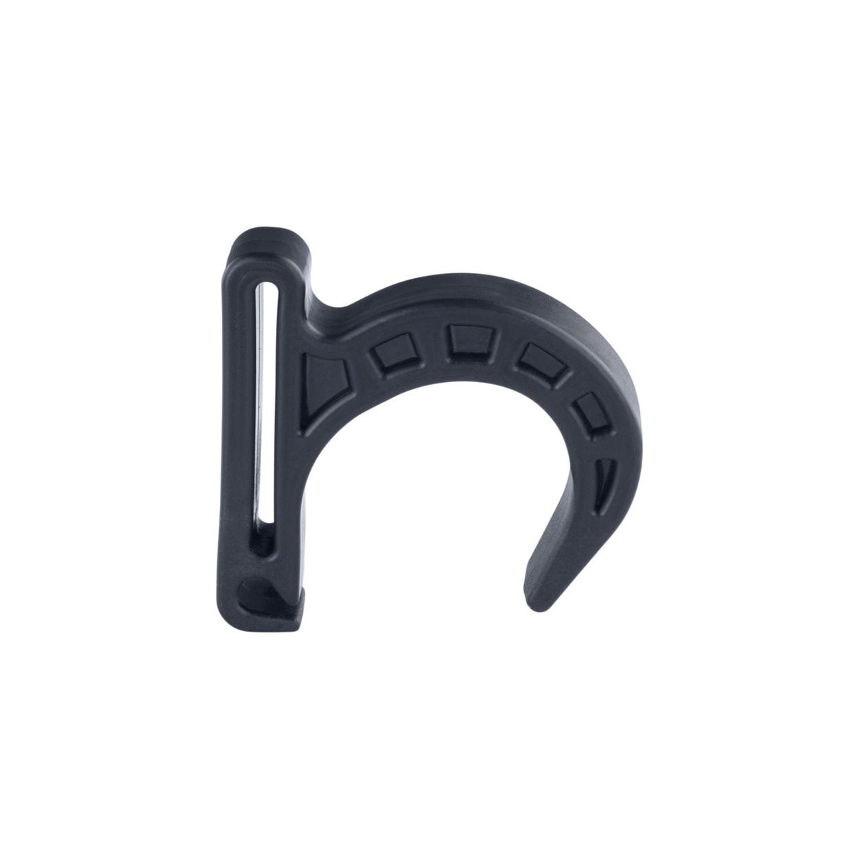 ION Hook Wing Slim 2026 Trapez-Steuersystem in Schwarz, seitliche Ansicht auf weißem Hintergrund