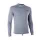 ION Rashguard LS 2026 Langarm-Shirt grau aus Funktionsmaterial, Frontansicht