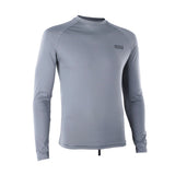 ION Rashguard LS 2026 Langarm-Shirt grau aus Funktionsmaterial, Frontansicht