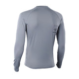 ION Rashguard LS 2026 grau Langarmshirt Rückansicht UV-Schutz Wassersport