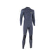 ION Seek Core 4/3 Back Zip Neoprenanzug in Blau-Schwarz, Frontalansicht