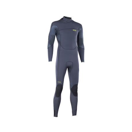 ION Seek Core 4/3 Back Zip Neoprenanzug in Blau-Schwarz, Frontalansicht