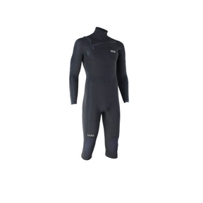 ION Seek Core 4/3 Overknee LS Front Zip Neoprenanzug Herren schwarz Frontansicht