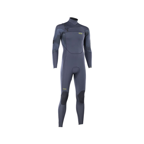 ION Seek Core 2026 Neoprenanzug in Dunkelblau, Frontansicht, Ganzkörper-Wetsuit mit langen Ärmeln und kontrastierenden Details