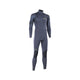 ION Seek Core 4/3 Front Zip Neoprenanzug in Dunkelblau, Ganzkörperansicht, Frontreißverschluss, 4/3mm Dicke
