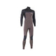 ION Seek Core 4/3 Front Zip Neoprenanzug in Grau-Schwarz, Frontalansicht