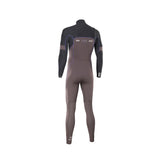 ION Seek Core 4/3 Front Zip Neoprenanzug in Grau und Schwarz, Rückansicht