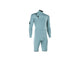 ION Seek Core 3/2 Shorty LS Front Zip Herren Neoprenanzug in Hellblau, Frontalansicht