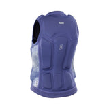 ION Lunis Vest Full Padded 2026, blauviolette Schutzweste mit Polsterung, Frontansicht