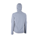 ION Storm Pro Wetshirt 2026 grau mit Kapuze, Rückansicht, funktionales Neopren-Langarmshirt
