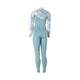 ION Amaze Core 4/3 Front Zip Neoprenanzug Damen hellblau, Rückenansicht