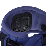 ION Sol Curv 2026 Helm blau mit schwarzem Gitter, Detailansicht der Belüftung