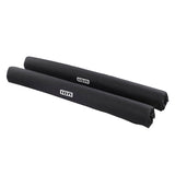 ION Roof Rack Pads 2026, schwarze Schaumstoff-Schutzpolster, zylindrische Form, Draufsicht auf Paar