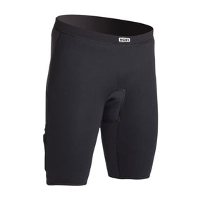 ION Neo Shorts 2.5 Herren schwarze Neopren-Badeshorts mit gepolstertem Schritt, Frontansicht