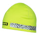 ION Safety Neopren Beanie 2026 in Neongelb mit reflektierendem Muster, Frontansicht