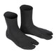 ION Plasma 0.5 Neoprensocken in Schwarz, 2er-Paar mit verstärkter Zehenpartie, Frontansicht