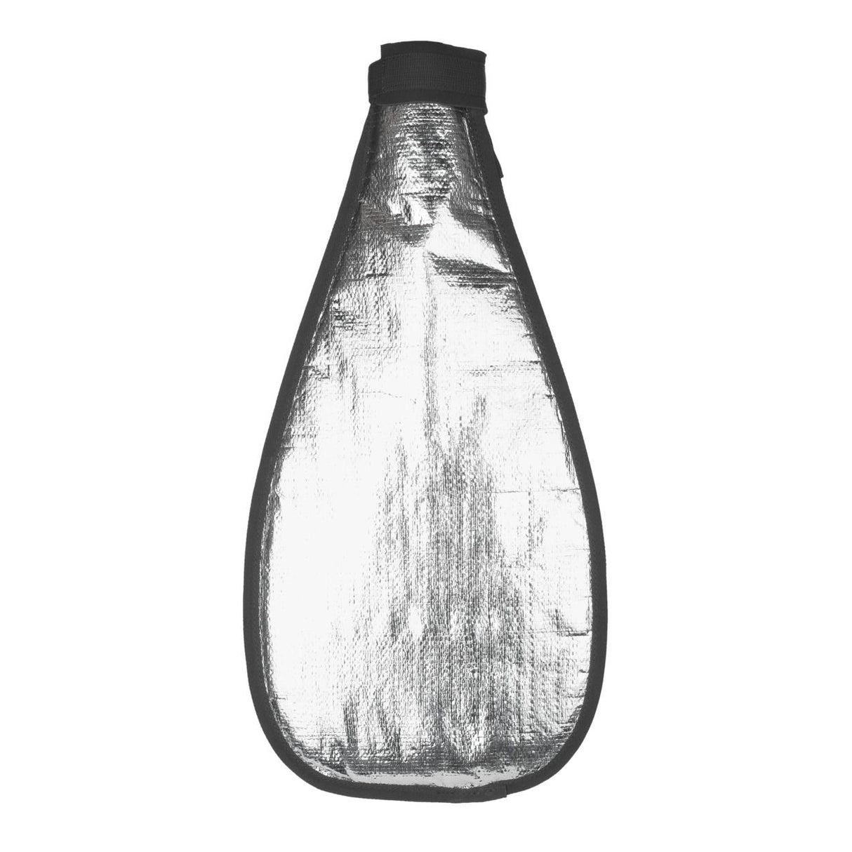 ION Blade Bag 2026 Neoprentasche in Schwarz-Weiß, tropfenförmig, Frontansicht
