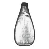 ION Blade Bag 2026 Neoprentasche in Schwarz-Weiß, tropfenförmig, Frontansicht