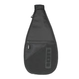 ION Blade Bag 2026 schwarze Sporttasche mit Schultergurt, Frontansicht