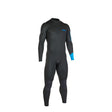 ION Base 3/2 Back Zip Junior Neoprenanzug schwarz blau Frontansicht