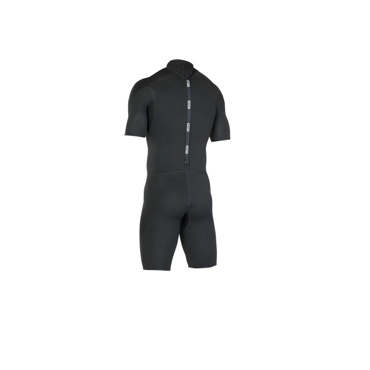 ION Base 2/2 Shorty Junior 2026 schwarzer Neoprenanzug mit Kurzarm, Rückansicht