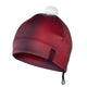 ION Neo Bommel Beanie 2026 Wintermütze in Bordeaux mit weißem Bommel, Frontalansicht