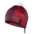ION Neo Bommel Beanie 2026 Wintermütze in Bordeaux mit weißem Bommel, Frontalansicht
