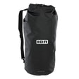 ION Dry Bag 2026 schwarzer Wasserdichter Rucksack mit Rollverschluss und gepolsterten Schultergurten, Frontansicht