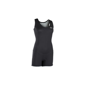 ION Monoshorty 0.5 Damen Neoprenanzug schwarz, ärmellos, Frontansicht