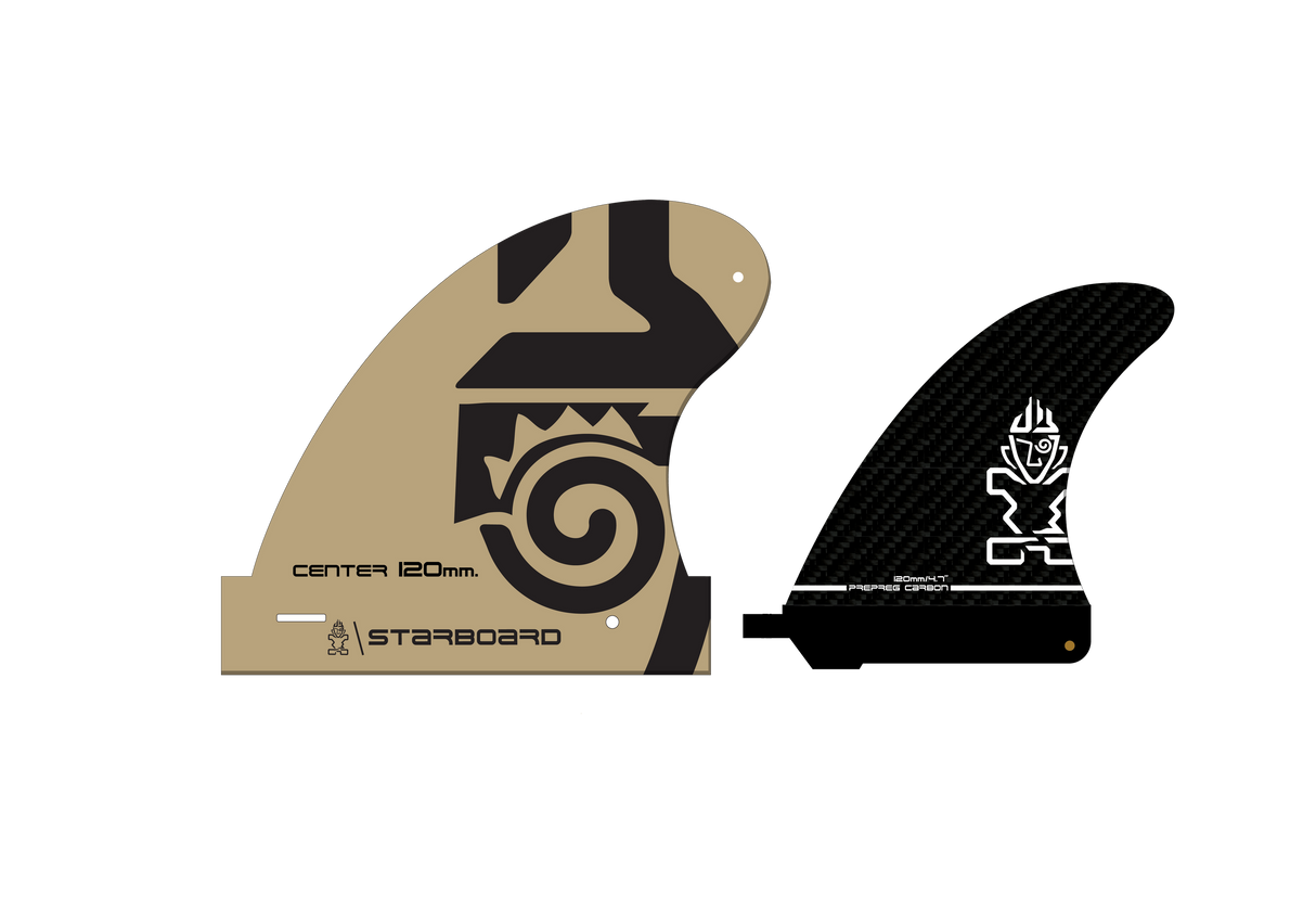 Starboard Fin Prepreg SUP Eco Packaging
