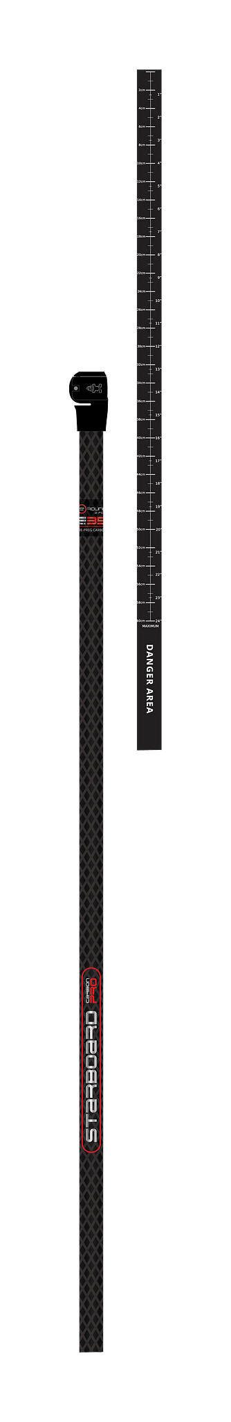 Starboard CARBON PRO SHAFT 29MM 2PC F35 2027