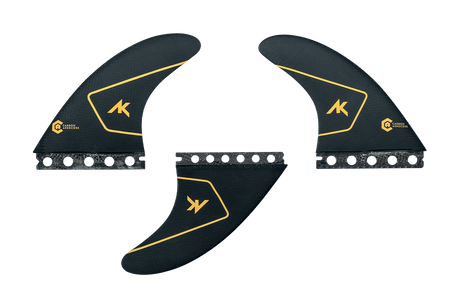 AK FIN STAPLE CARBON MEDIUMTHRUSTER SET 2026