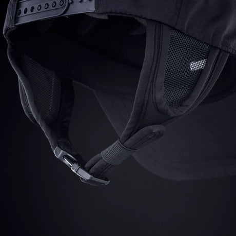 ION Collision Vest Element Side Zip 2026 schwarz, Detailansicht mit Seitenreißverschluss und Mesh-Einsätzen