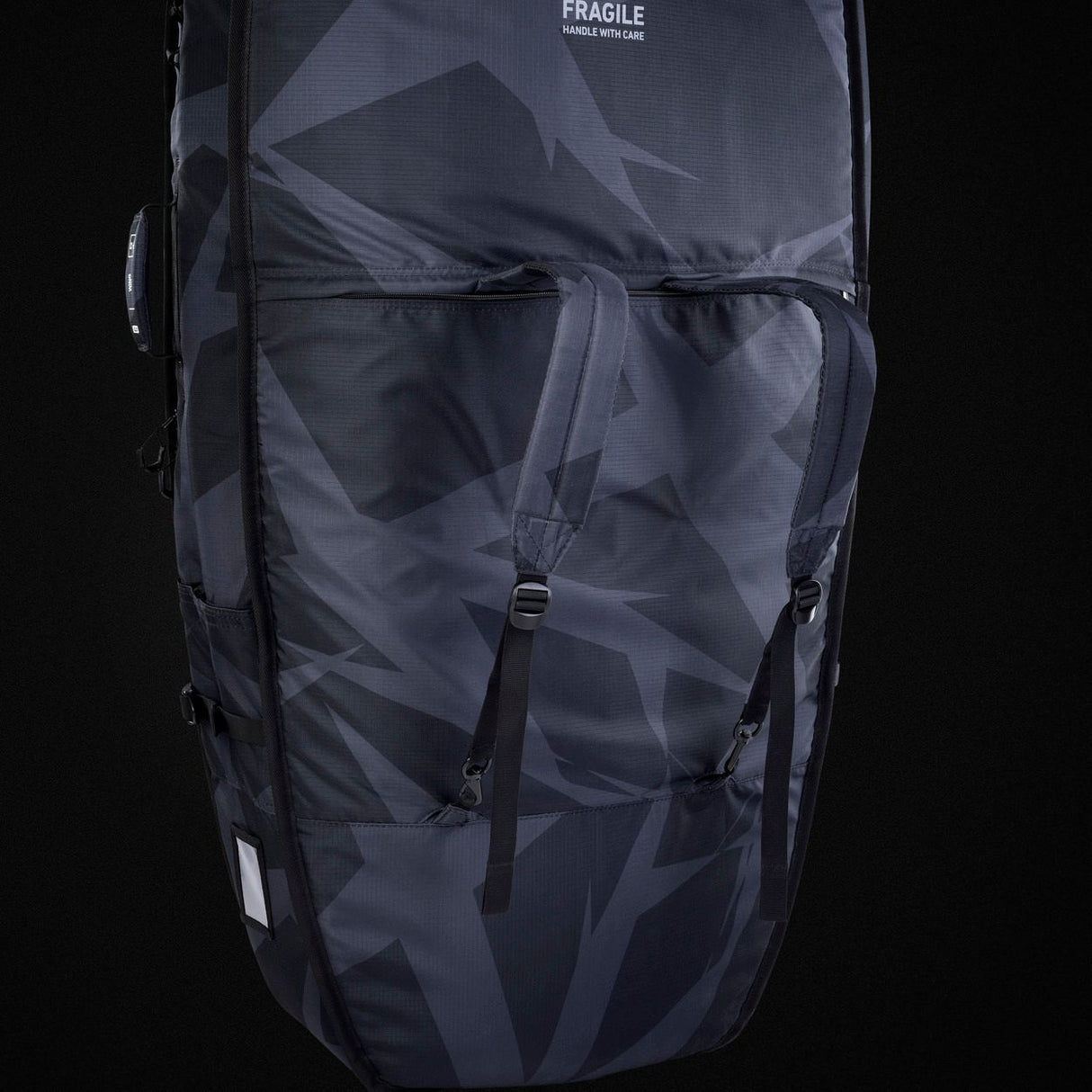 ION Collision Vest Element Side Zip 2026 in Dunkelblau, Frontalansicht mit Seitlichem Reißverschluss und Polsterung