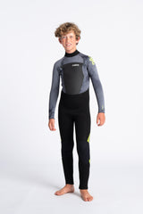 C-Skins Legend 5:4:3 Junior GBS Back Zip grey