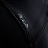 ION Collision Vest Element Side Zip 2026 schwarz mit Seitenreißverschluss Detail Nahansicht
