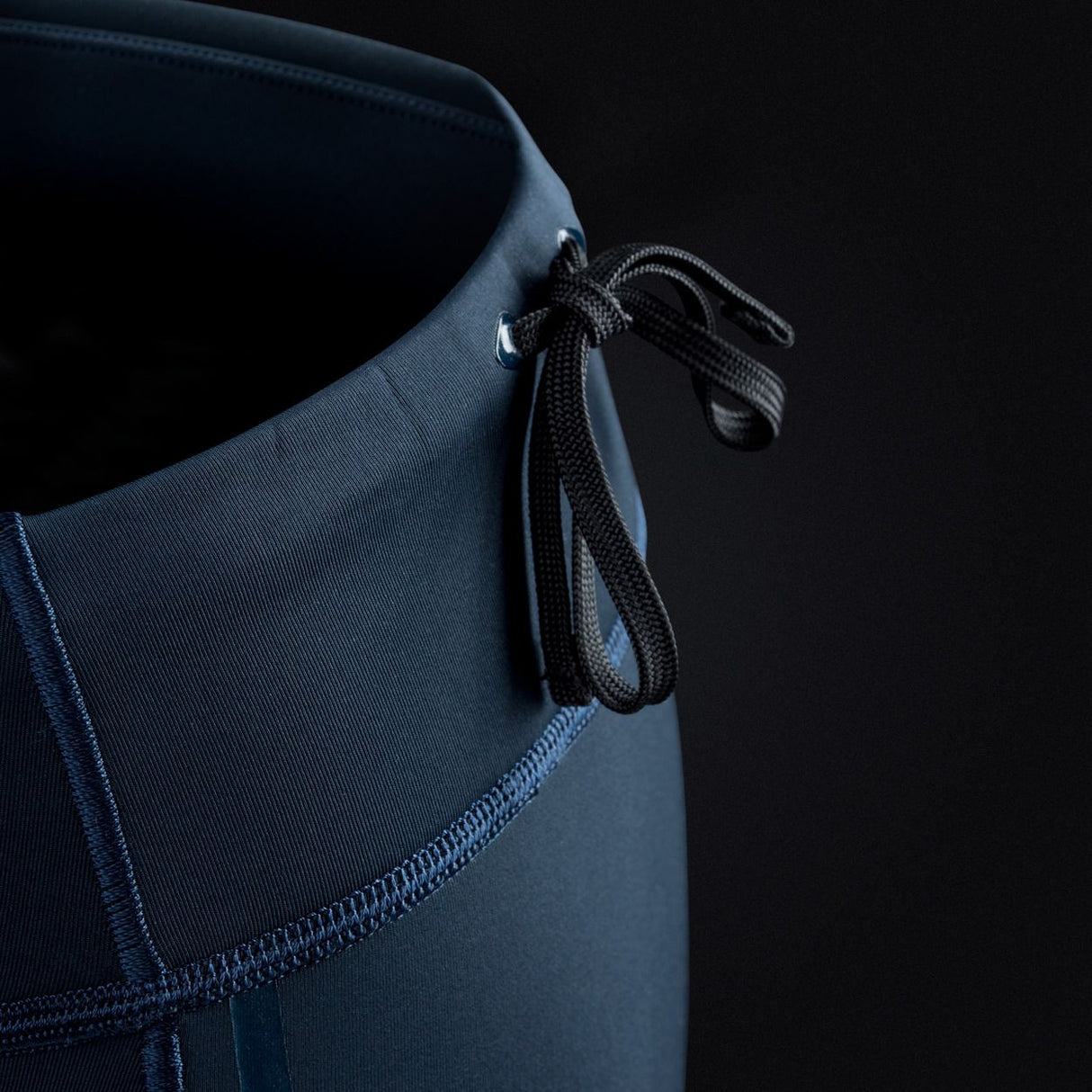 ION Collision Vest Element Side Zip 2026 blau mit Seitlichem Reißverschluss, Seitenansicht Detail