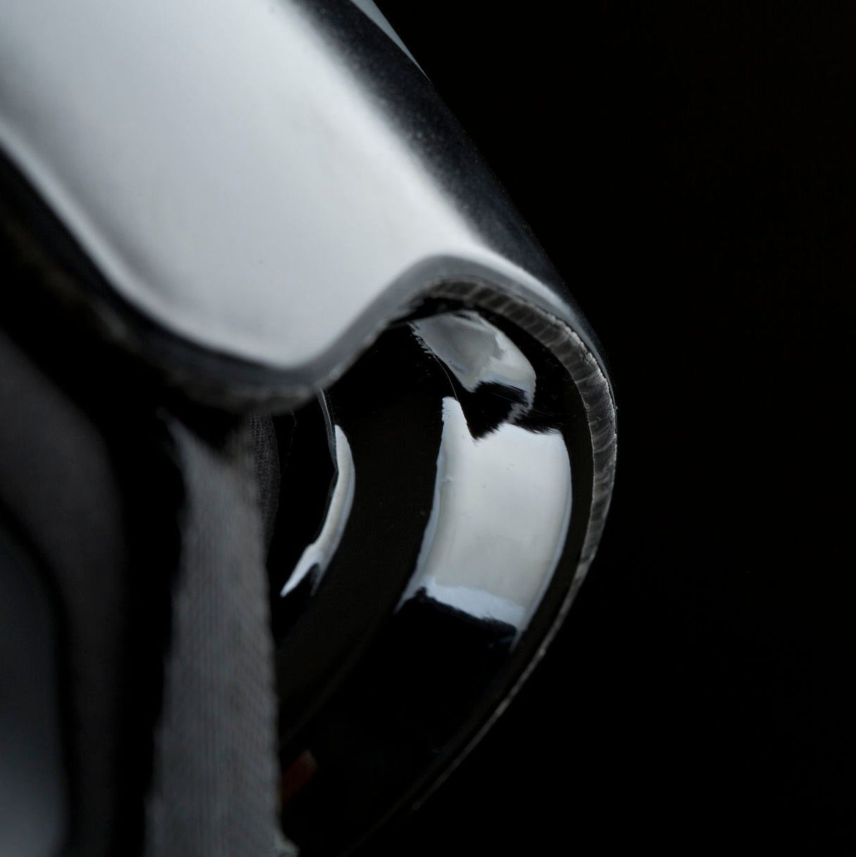 ION Collision Vest Element Side Zip 2026 schwarz-weiß, Seitenreißverschluss Detail