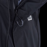 ION Collision Vest Element Side Zip 2026 in Schwarz mit Seitlichem Reißverschluss, Detailaufnahme