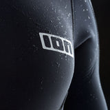 ION Collision Vest Element Side Zip 2026 in Schwarz, Seitenansicht mit Reißverschluss und ION-Logo, wasserabweisendes Material